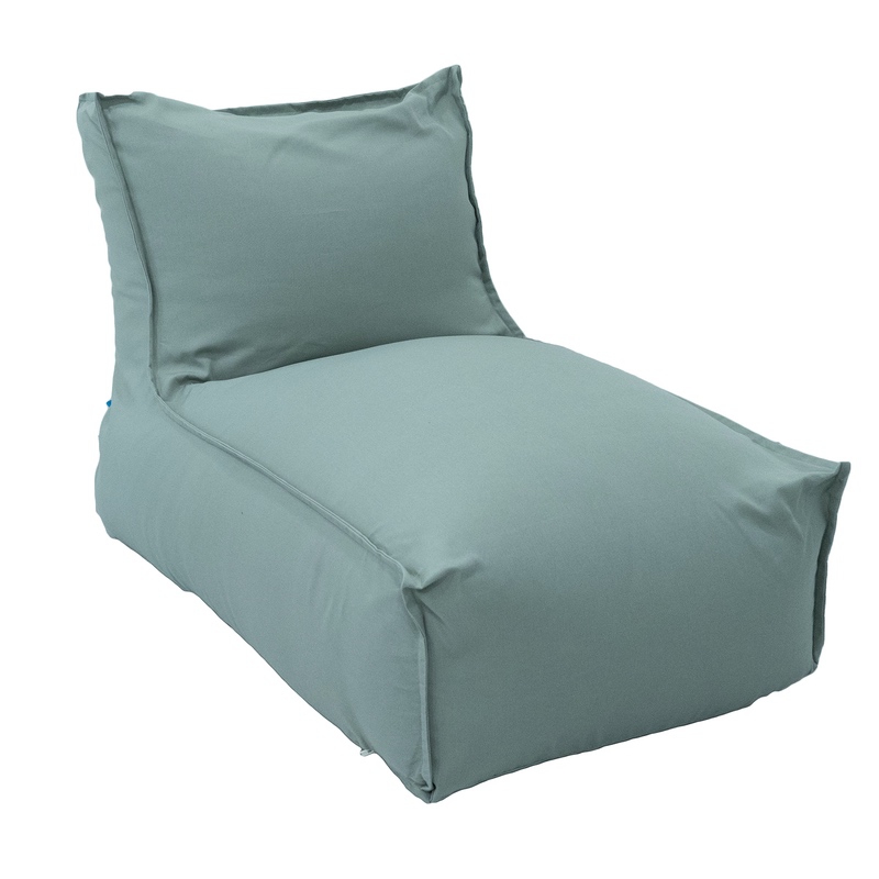 Mr Pouf Πουφ Blues Cuba Acrylic Γκρι 70x112x80/30 100% POLYESTER - WATER REPELLENT