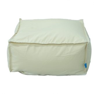 Mr Pouf Πουφ Loft Cuba Acrylic Εκρου 70x70x30  100% POLYESTER - WATER REPELLENT