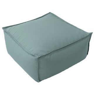 Mr Pouf Πουφ Loft Cuba Acrylic Γκρι 70x70x30  100% POLYESTER - WATER REPELLENT