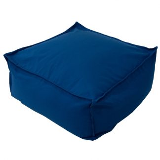 Mr Pouf Πουφ Loft Cuba Acrylic  Μπλε 70x70x30 100% POLYESTER - WATER REPELLENT
