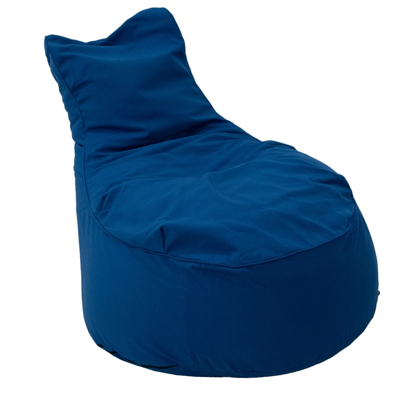 Mr Pouf Πουφ Swing Scuba Acrylic Μπλε 77x110x96x36 100% POLYESTER - WATER REPELLENT