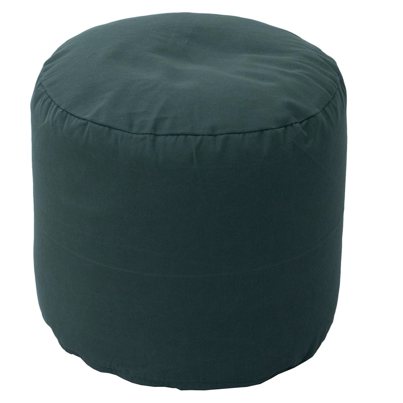 Mr Pouf Πουφ Tube Acrylic Ανθρακί Φ.45 Χ 0,40 100% POLYESTER - WATER REPELLENT