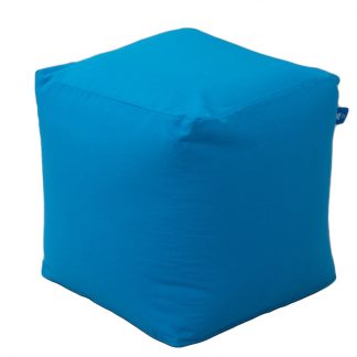 Mr Pouf Πουφ Cube Loneta Τυρκουάζ 0,45 X 0,45 X 0,45  30% COTTON - 70% POLYESTER