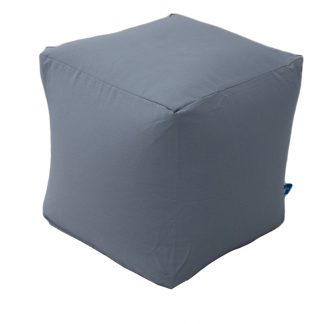 Mr Pouf Πουφ Cube Loneta Γκρι  0,45 X 0,45 X 0,45  30% COTTON - 70% POLYESTER