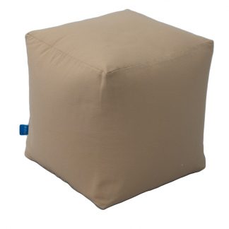 Mr Pouf Πουφ Cube Loneta Camel 0,45 X 0,45 X 0,45  30% COTTON - 70% POLYESTER