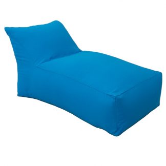 Mr Pouf Πουφ Delos Loneta Τουρκουάζ  68x160x68/30  30% COTTON - 70% POLYESTER