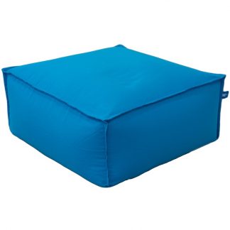 Mr Pouf Πουφ Loft Cuba Loneta Τυρκουάζ  70x70x30  30% COTTON - 70% POLYESTER