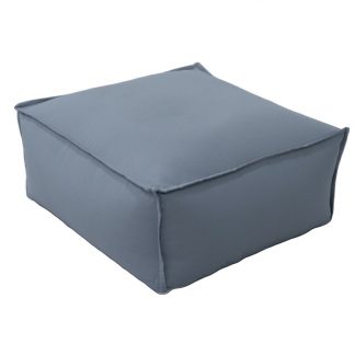 Mr Pouf Πουφ Loft Cuba Loneta Γκρι  70x70x30  30% COTTON - 70% POLYESTER