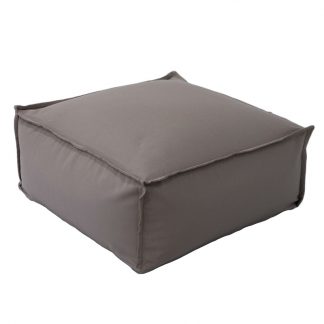 Mr Pouf Πουφ Loft Cuba Loneta Καφέ 70x70x30  30% COTTON - 70% POLYESTER