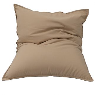 Mr Pouf Μαξιλάρι Δαπέδου Loneta  Camel   130x110  30% COTTON - 70% POLYESTER