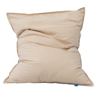 Mr Pouf Μαξιλάρι Δαπέδου Loneta Μπεζ  130x110  30% COTTON - 70% POLYESTER