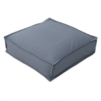 Mr Pouf Μαξιλάρι Δαπέδου Loneta Γκρι 60x60x15  30% COTTON - 70% POLYESTER