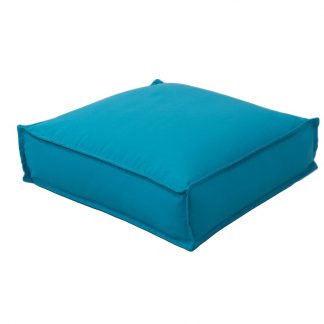 Mr Pouf Μαξιλάρι Δαπέδου Loneta Πετρόλ 60x60x15  30% COTTON - 70% POLYESTER