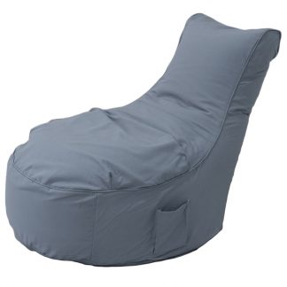 Mr Pouf Πουφ Swing Scuba Loneta Γκρι  77x110x96x36  30% COTTON - 70% POLYESTER