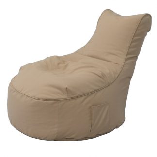Mr Pouf Πουφ Swing Scuba Loneta Camel  77x110x96x36  30% COTTON - 70% POLYESTER