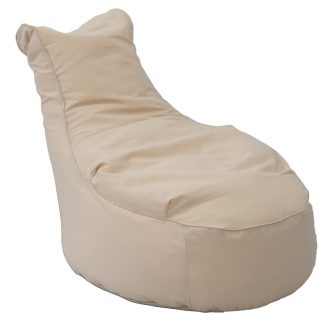 Mr Pouf Πουφ Swing Scuba Loneta Μπεζ  77x110x96x36  30% COTTON - 70% POLYESTER