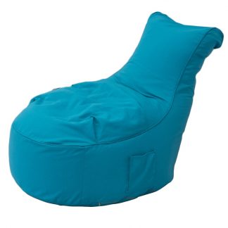 Mr Pouf Πουφ Swing Scuba Loneta Πετρόλ  77x110x96x36  30% COTTON - 70% POLYESTER