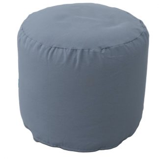 Mr Pouf Πουφ Tube Loneta Γκρι  Φ.45 Χ 0,40   30% COTTON - 70% POLYESTER