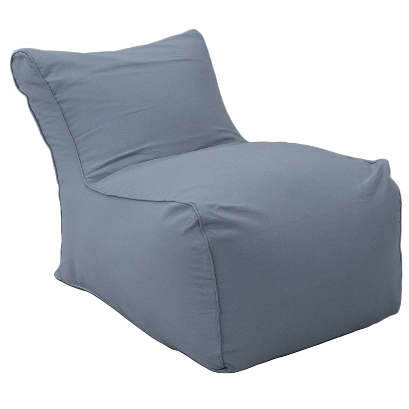 Mr Pouf Πουφ Ήρα Loneta Γκρι 65x89x72/44 30% COTTON - 70% POLYESTER