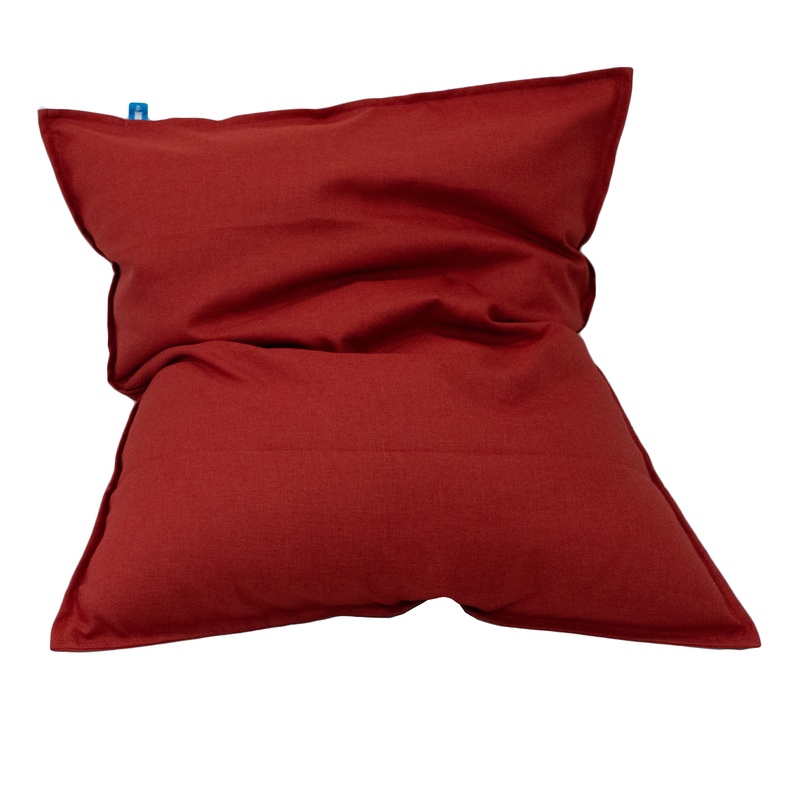 Mr Pouf Μαξιλάρι Δαπέδου Ferari Κόκκινο 130x110 100% POLYESTER - WATER REPELLENT