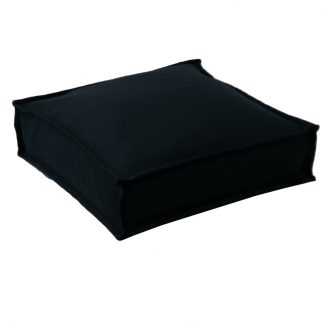 Mr Pouf Μαξιλάρι Δαπέδου Ferari Μαύρο 60x60x15  100% POLYESTER - WATER REPELLENT