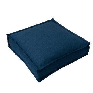 Mr Pouf Μαξιλάρι Δαπέδου Ferari Μπλε 60x60x15  100% POLYESTER - WATER REPELLENT